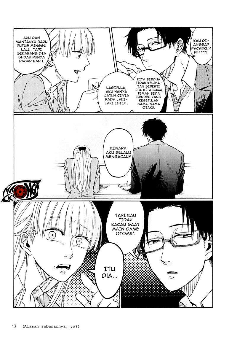 Wotaku ni Koi wa Muzukashii Chapter 01 Bahasa Indonesia