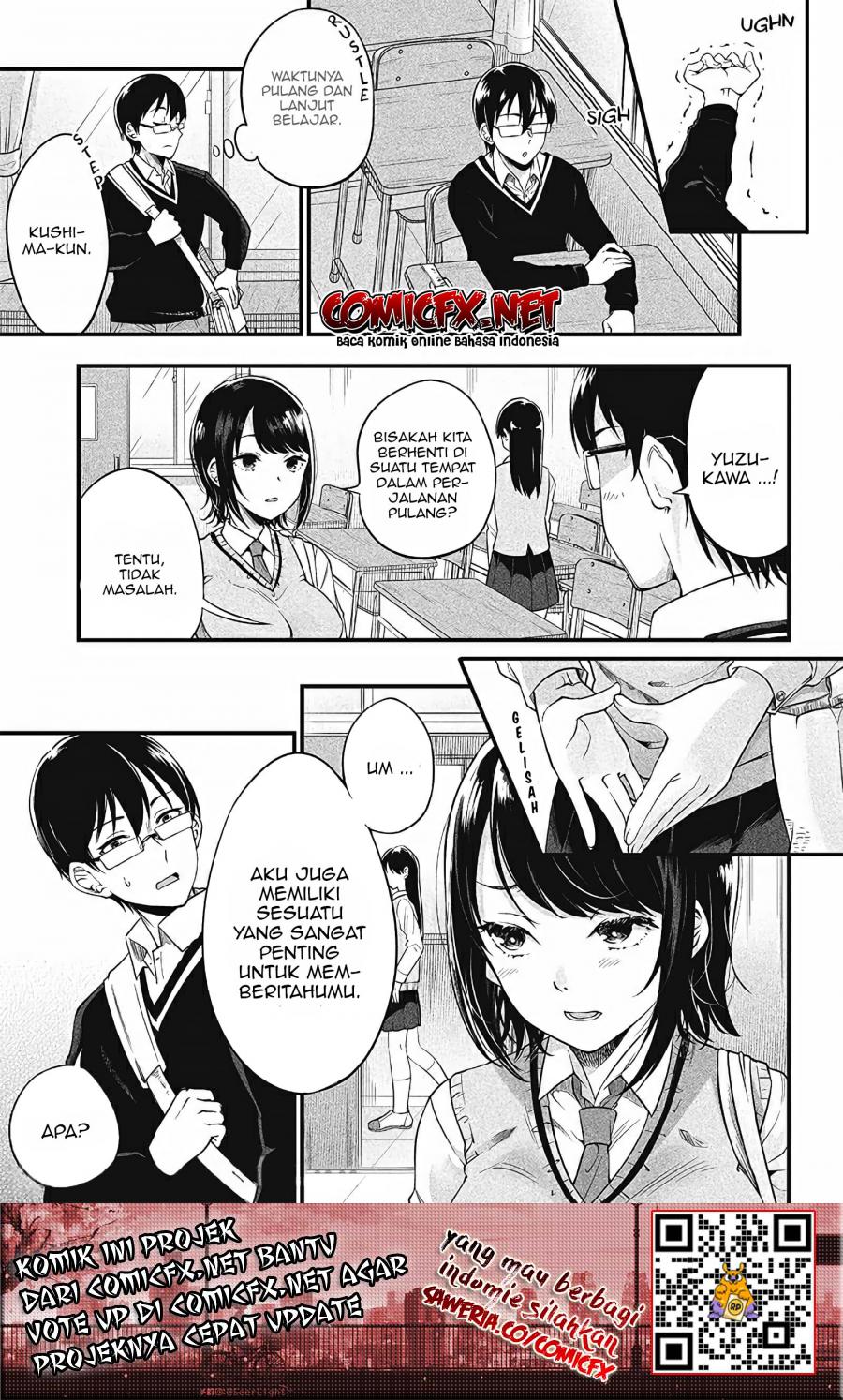 Yuzukawa-san wa, Sasshite Hoshii. Chapter 03 Bahasa Indonesia