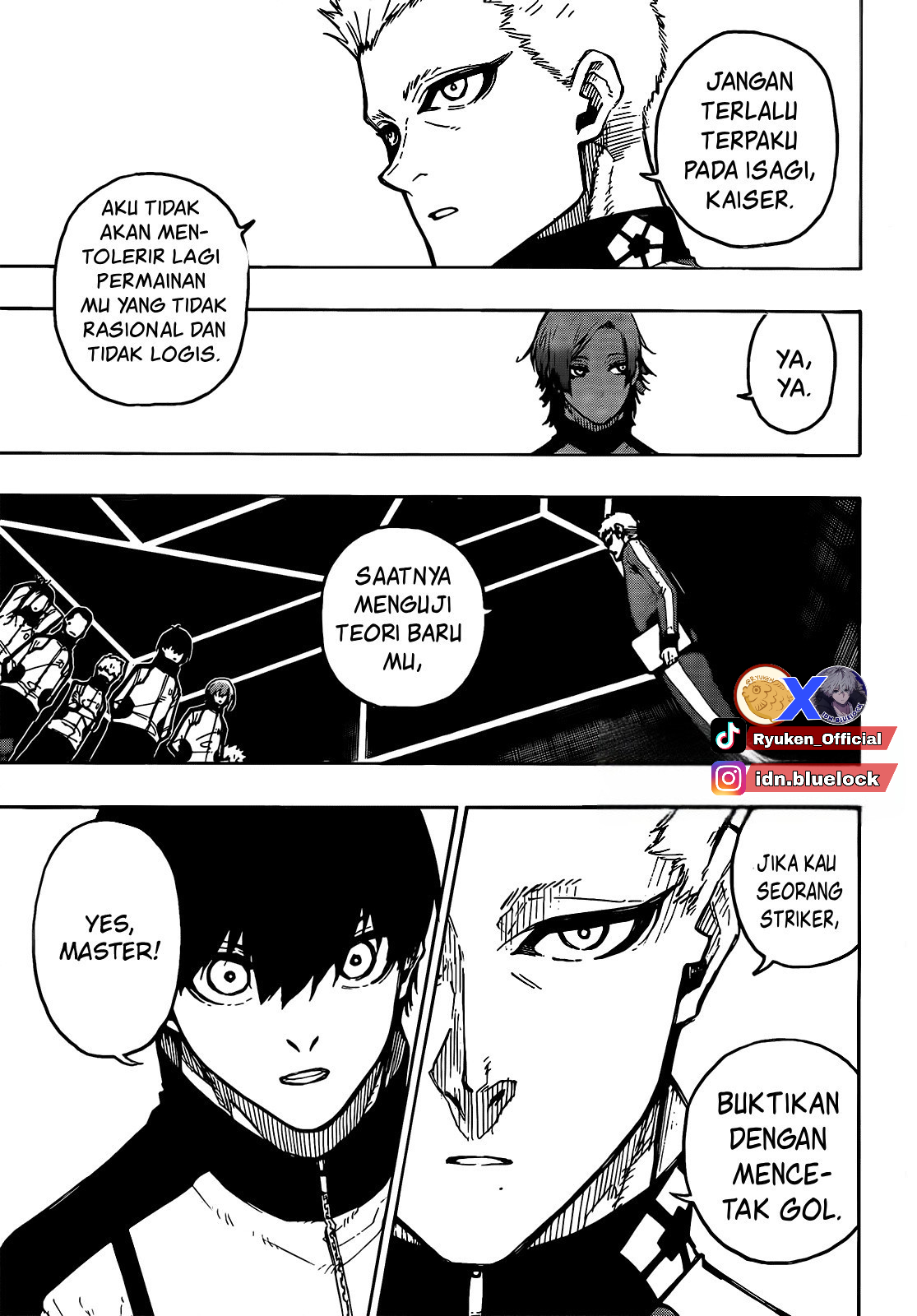 Blue Lock Chapter 209 Bahasa Indonesia