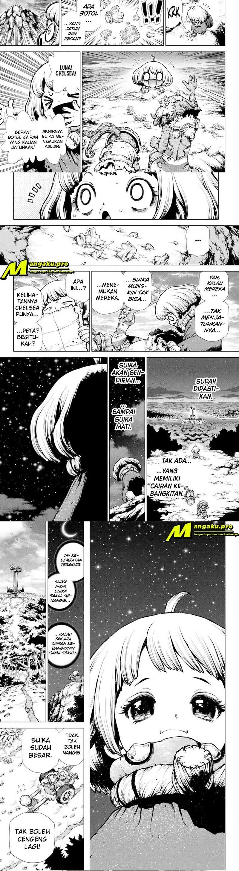 Dr. Stone Chapter 195 Bahasa Indonesia