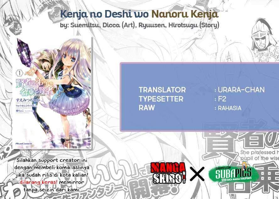 Kenja no Deshi wo Nanoru Kenja The Comic Chapter 11 Bahasa Indonesia