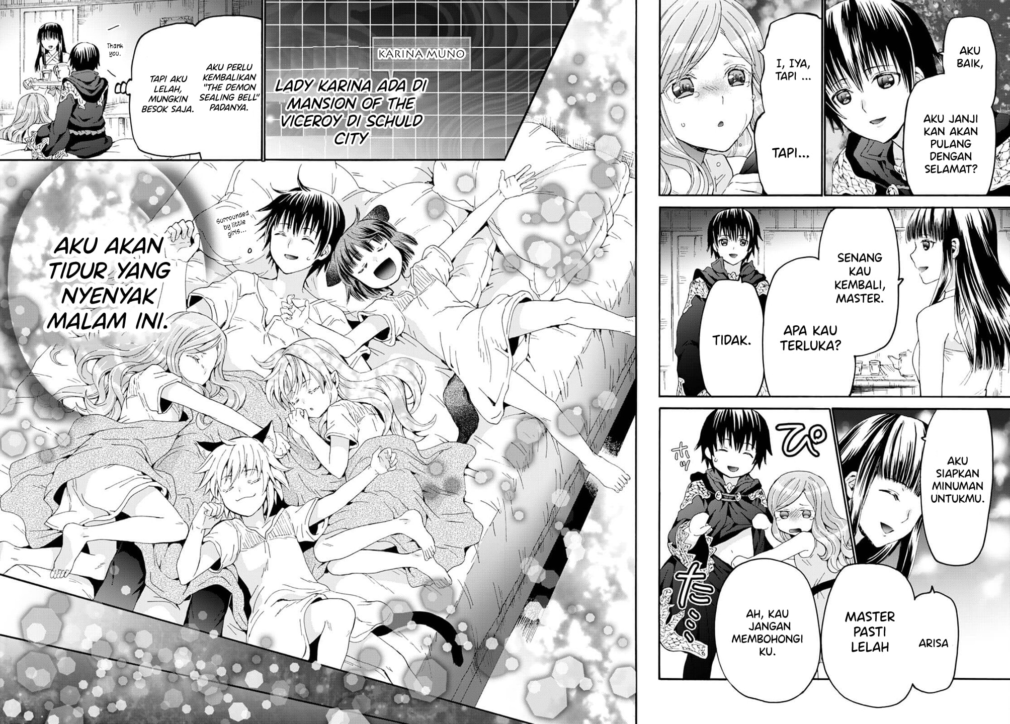 Death March kara Hajimaru Isekai Kyousoukyoku Chapter 94 Bahasa Indonesia