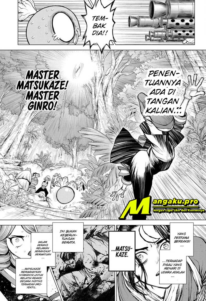 Dr. Stone Chapter 186 Bahasa Indonesia