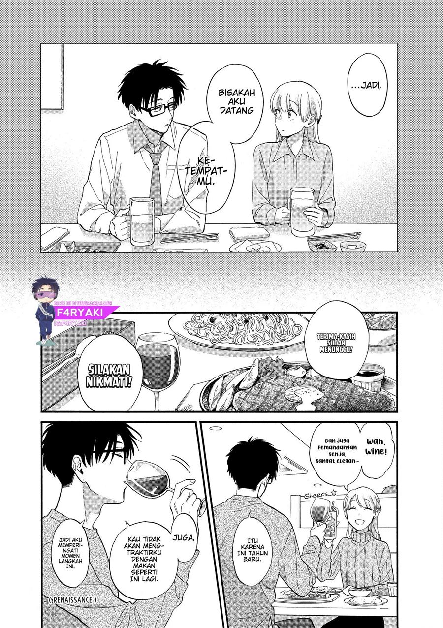 Wotaku ni Koi wa Muzukashii Chapter 53 Bahasa Indonesia