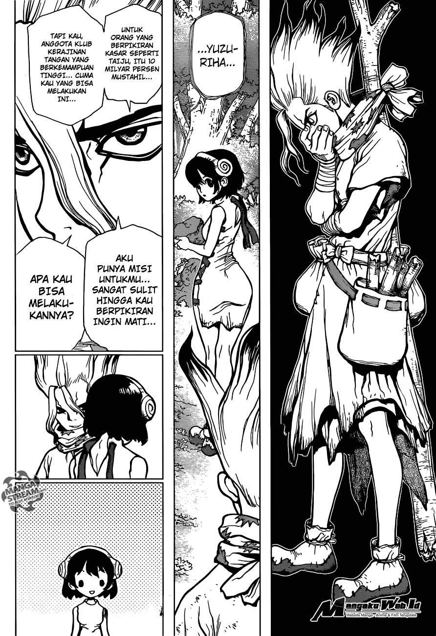 Dr. Stone Chapter 15 Bahasa Indonesia