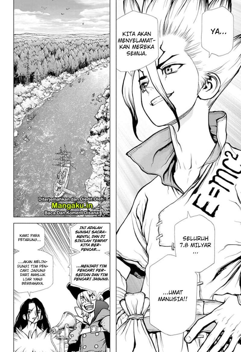 Dr. Stone Chapter 148 Bahasa Indonesia