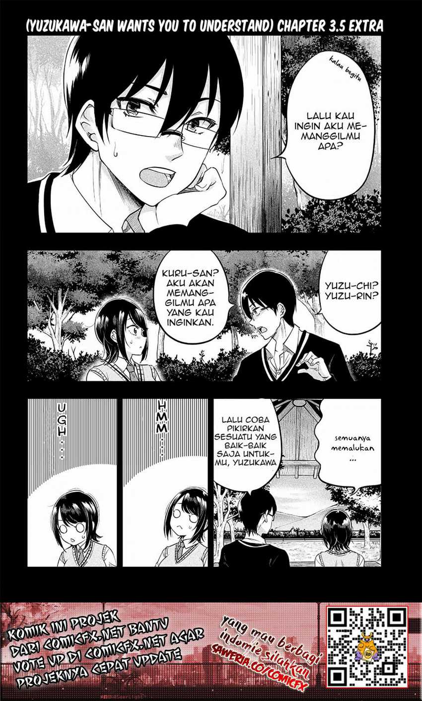 Yuzukawa-san wa, Sasshite Hoshii. Chapter Yuzukawa-san wa, Sasshite Hoshii chapter 03.5 bahasa indonesia Bahasa Indonesia