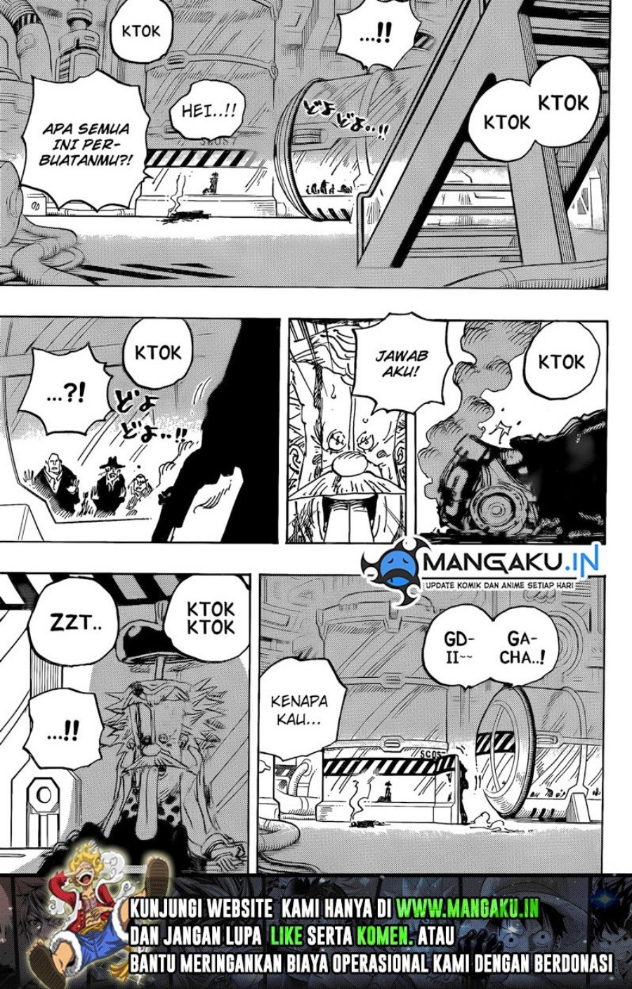 One Piece Chapter 1078 hq Bahasa Indonesia