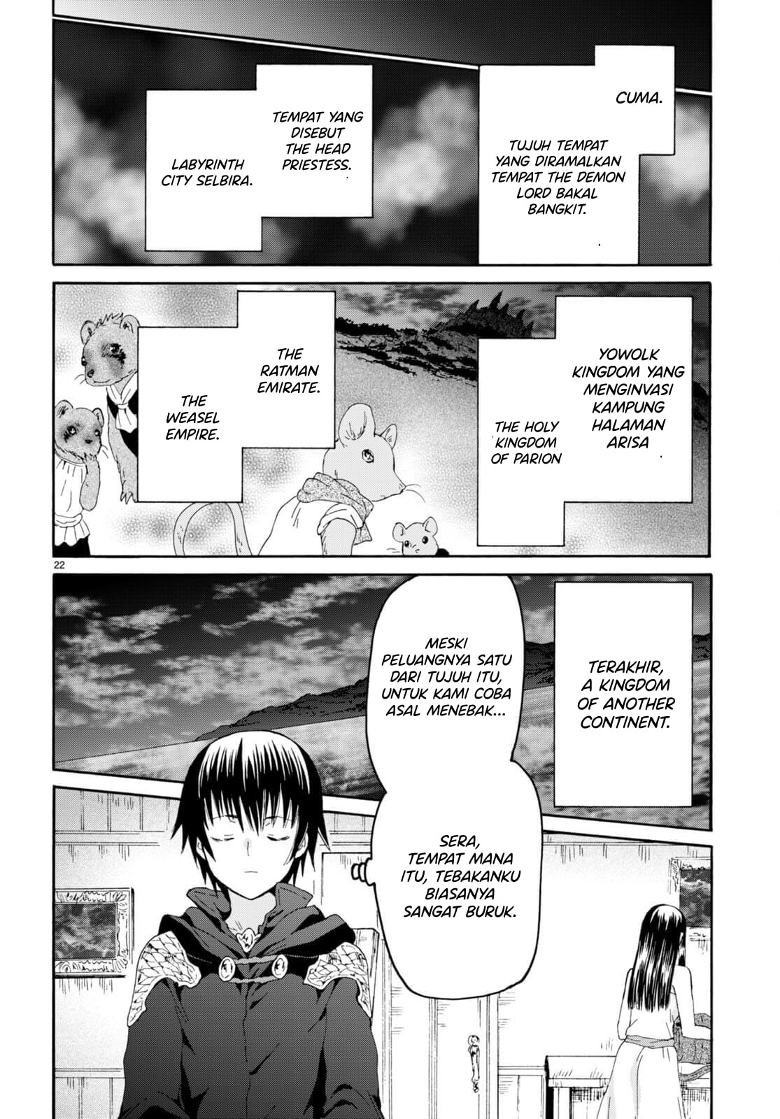 Death March kara Hajimaru Isekai Kyousoukyoku Chapter 94 Bahasa Indonesia