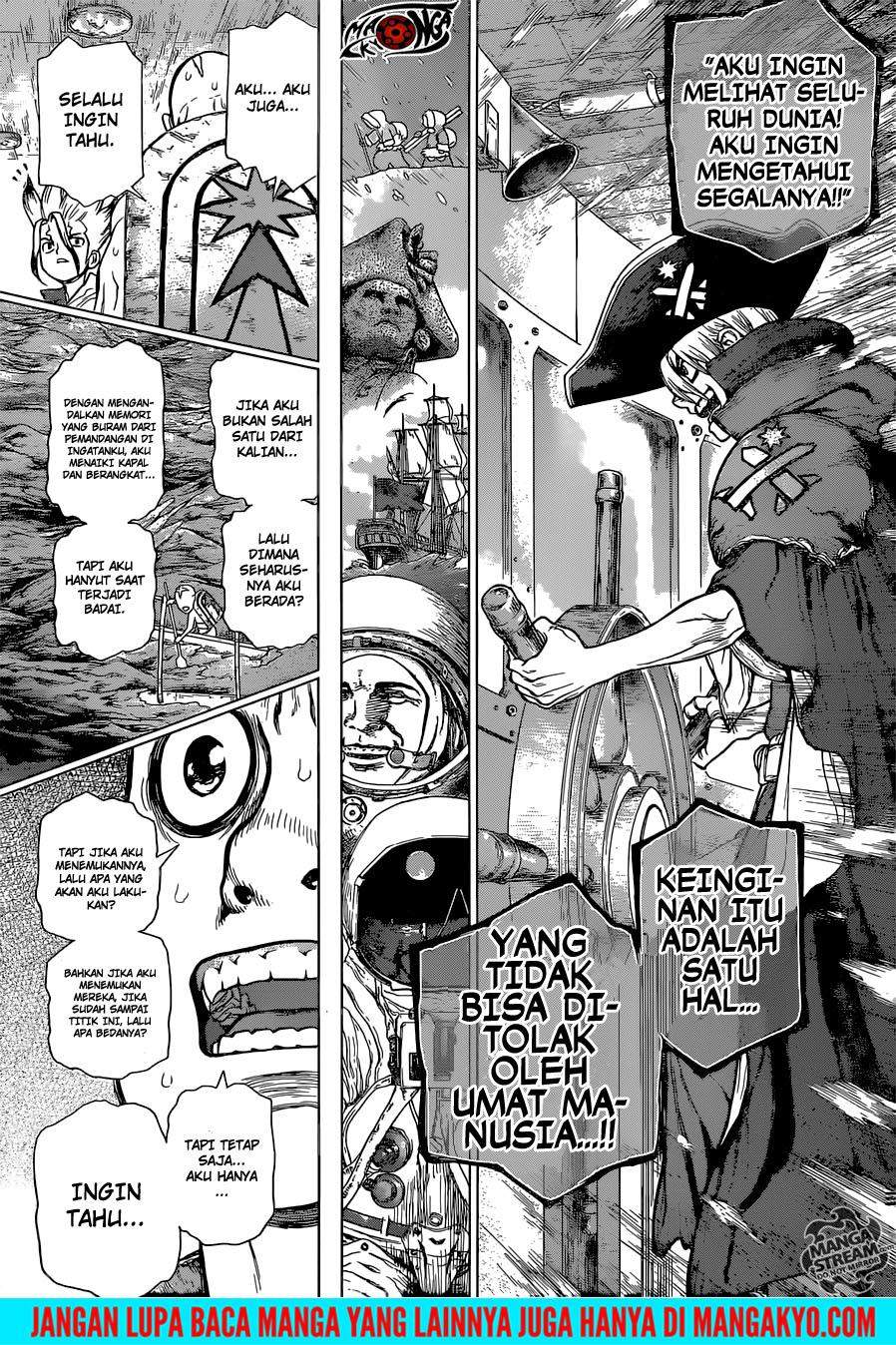 Dr. Stone Chapter 102 Bahasa Indonesia