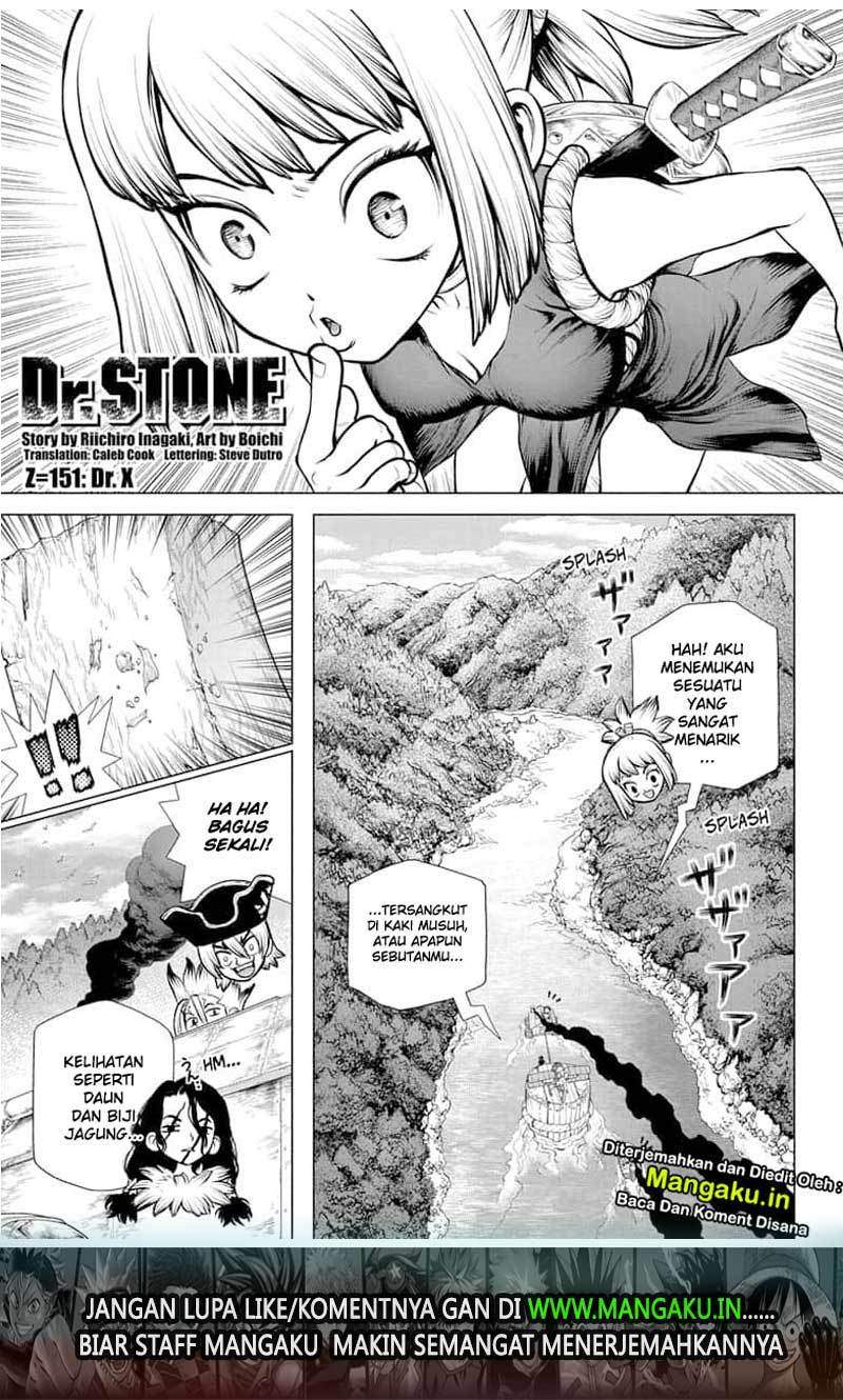 Dr. Stone Chapter 151 Bahasa Indonesia