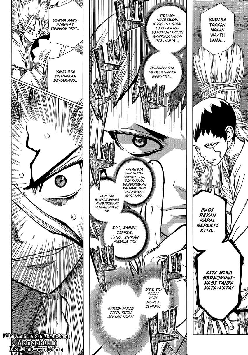 Dr. Stone Chapter 118 Bahasa Indonesia