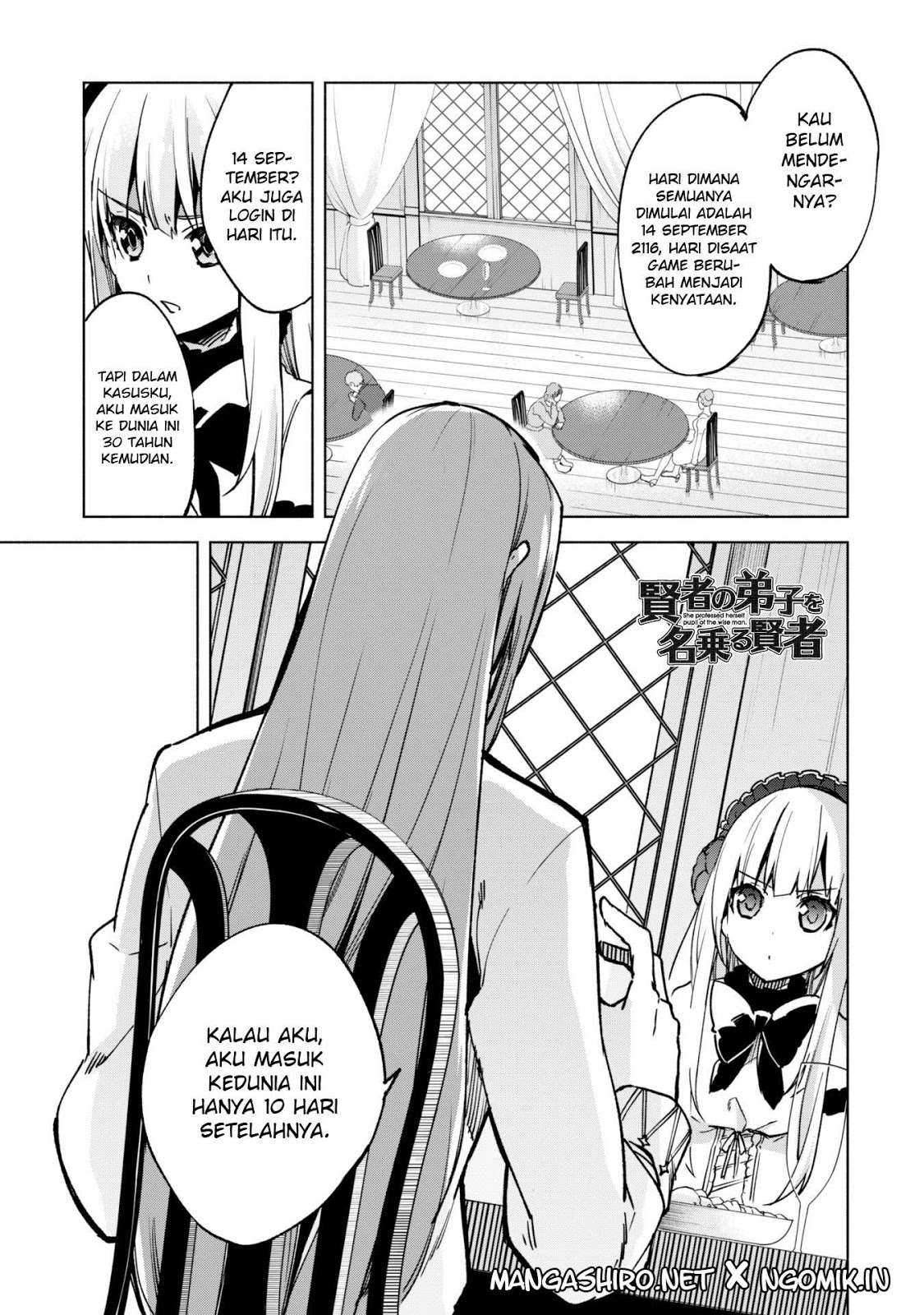 Kenja no Deshi wo Nanoru Kenja The Comic Chapter 22 Bahasa Indonesia