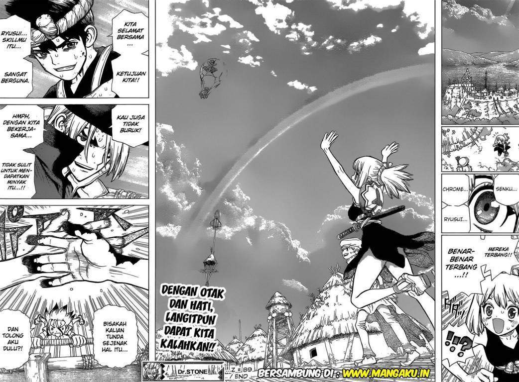 Dr. Stone Chapter 89 Bahasa Indonesia