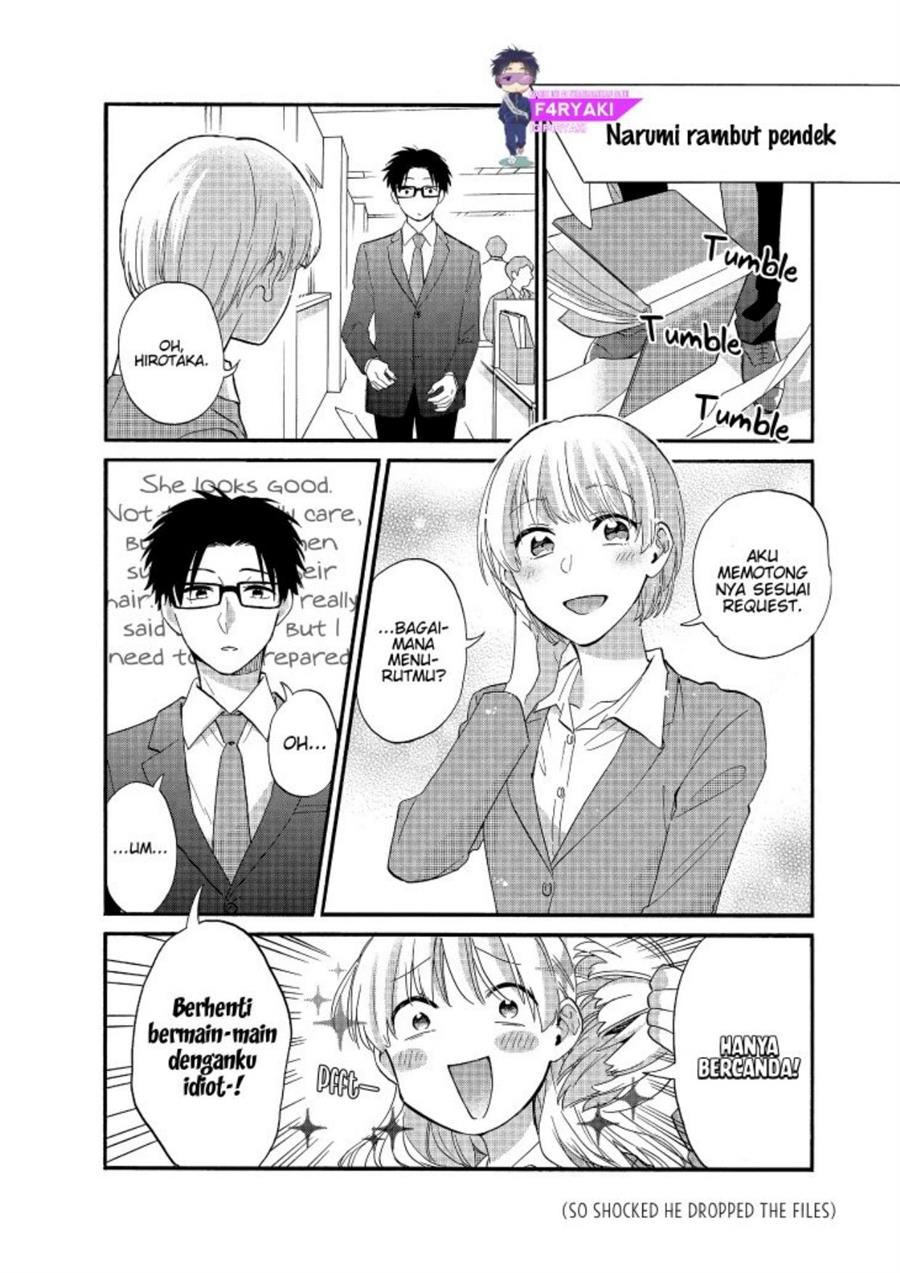 Wotaku ni Koi wa Muzukashii Chapter 55 Bahasa Indonesia