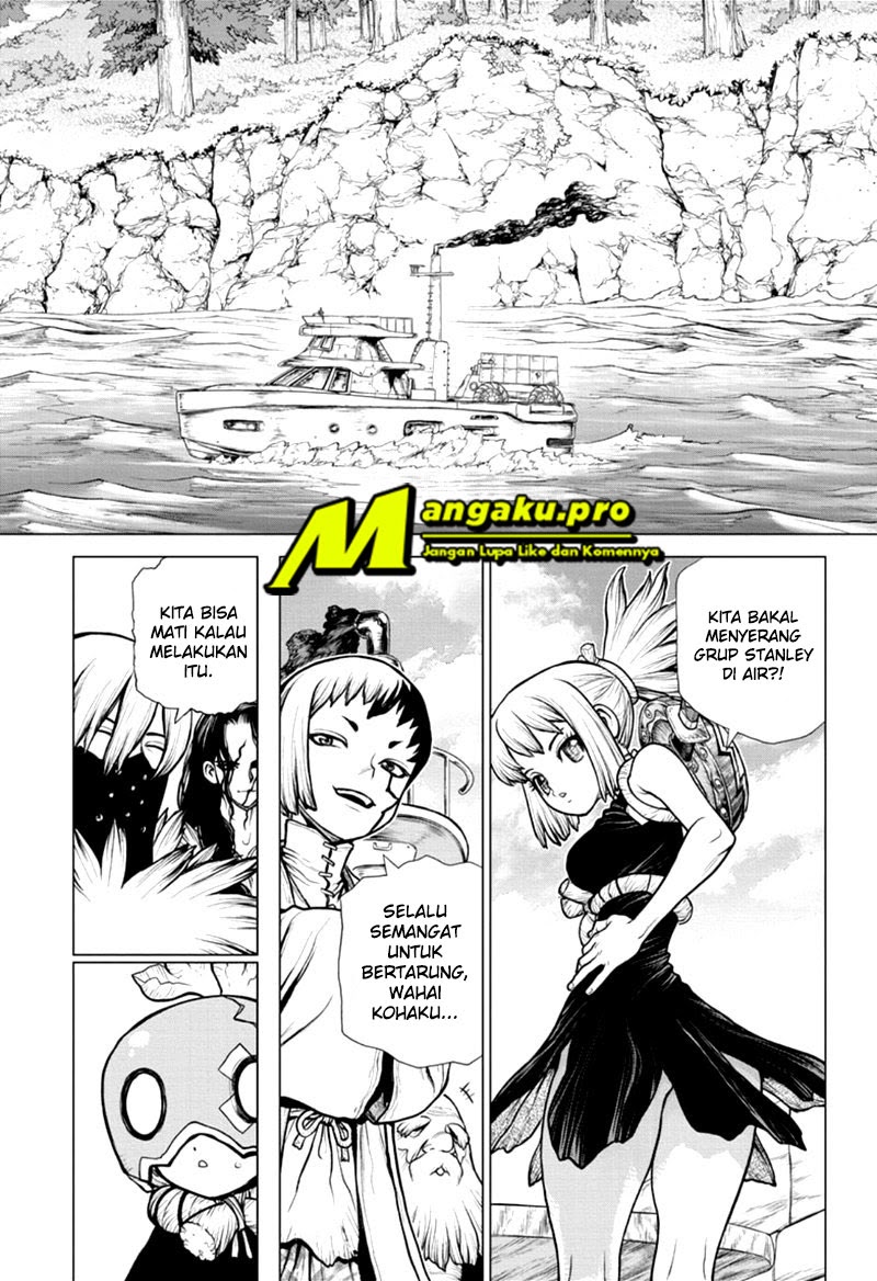 Dr. Stone Chapter 168 Bahasa Indonesia