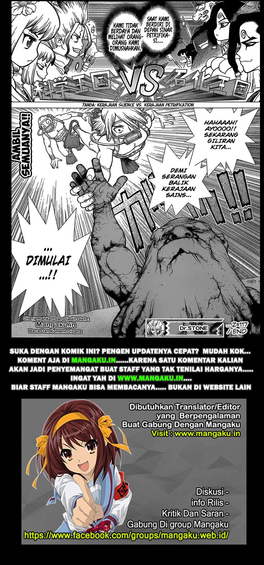 Dr. Stone Chapter 117 Bahasa Indonesia