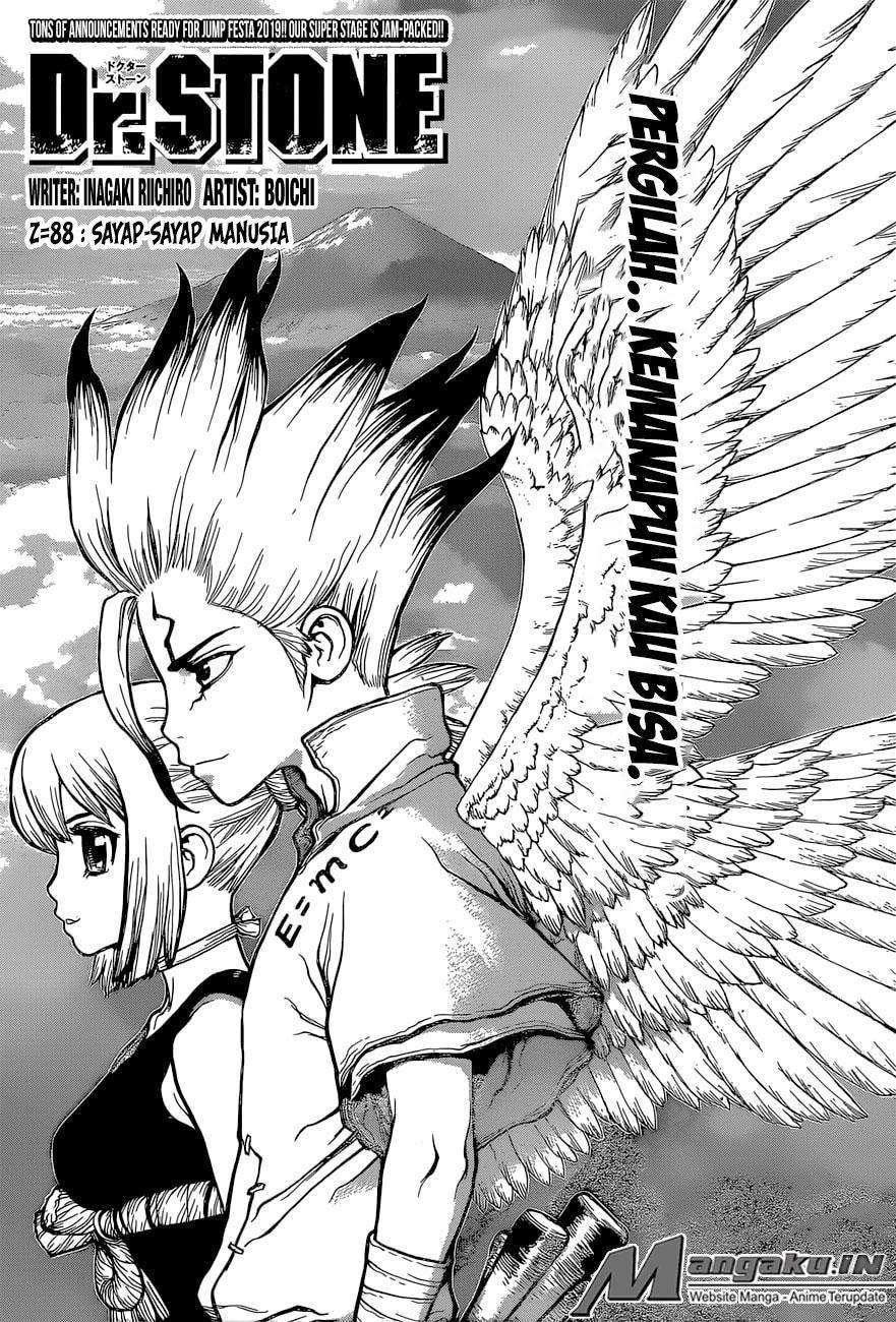 Dr. Stone Chapter 88 Bahasa Indonesia