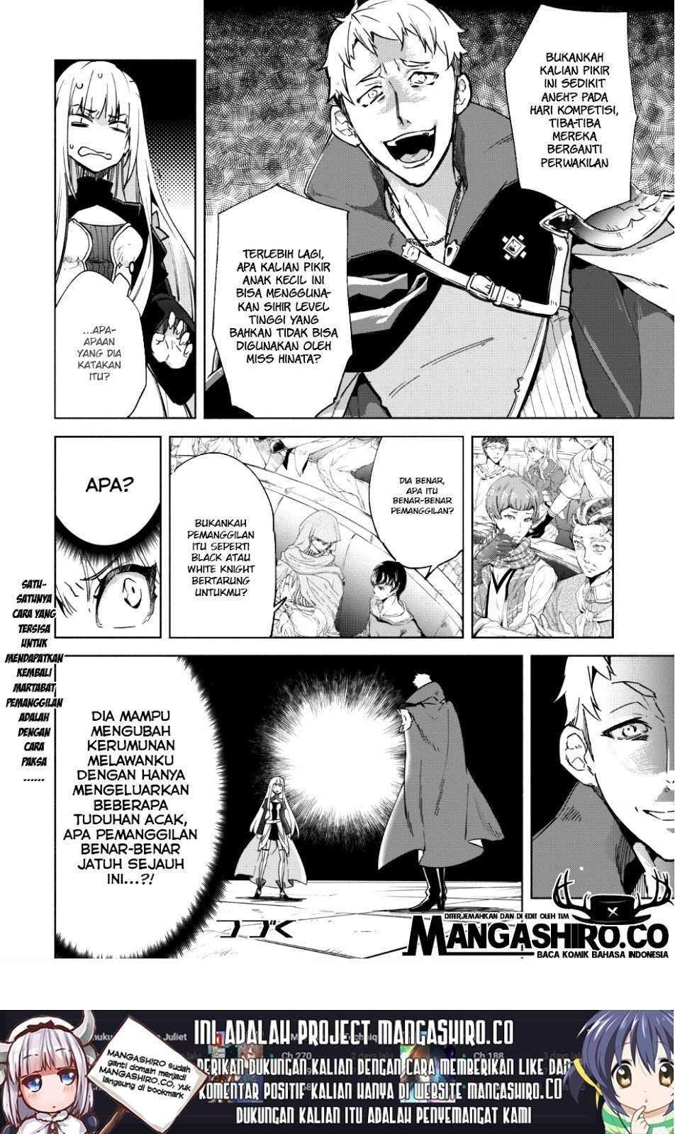 Kenja no Deshi wo Nanoru Kenja The Comic Chapter 27 Bahasa Indonesia