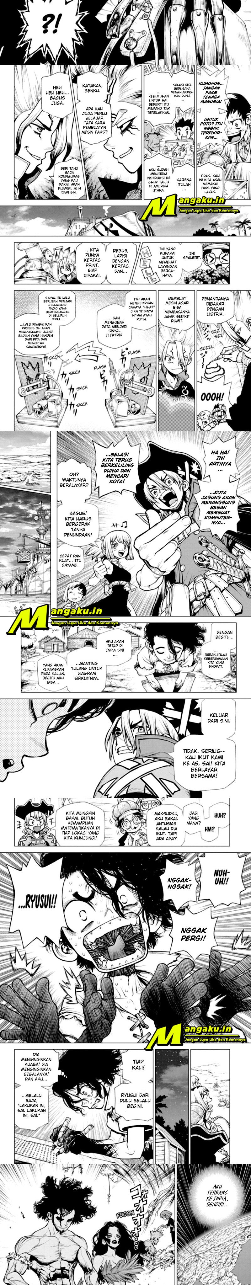 Dr. Stone Chapter 207 Bahasa Indonesia