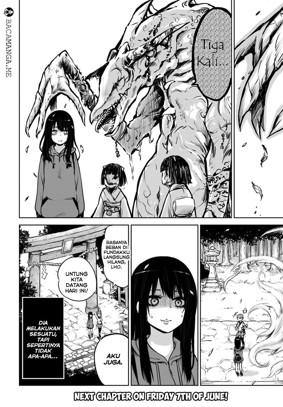The Girl Who See It (Mieruko-chan) Chapter 11 Bahasa Indonesia