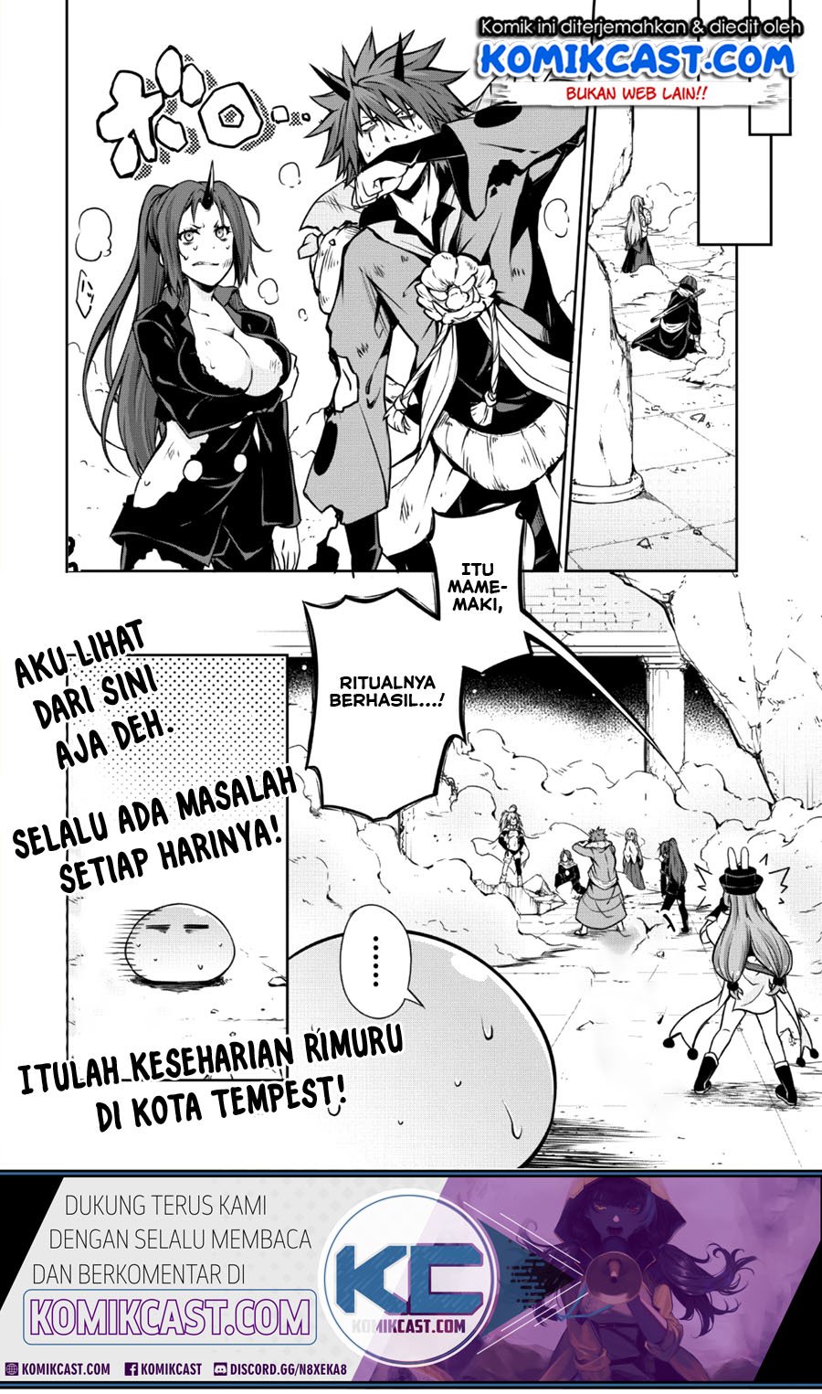 Tensei Shitara Slime Datta Ken: Mabutsu no Kuni no Arukikata Chapter 31