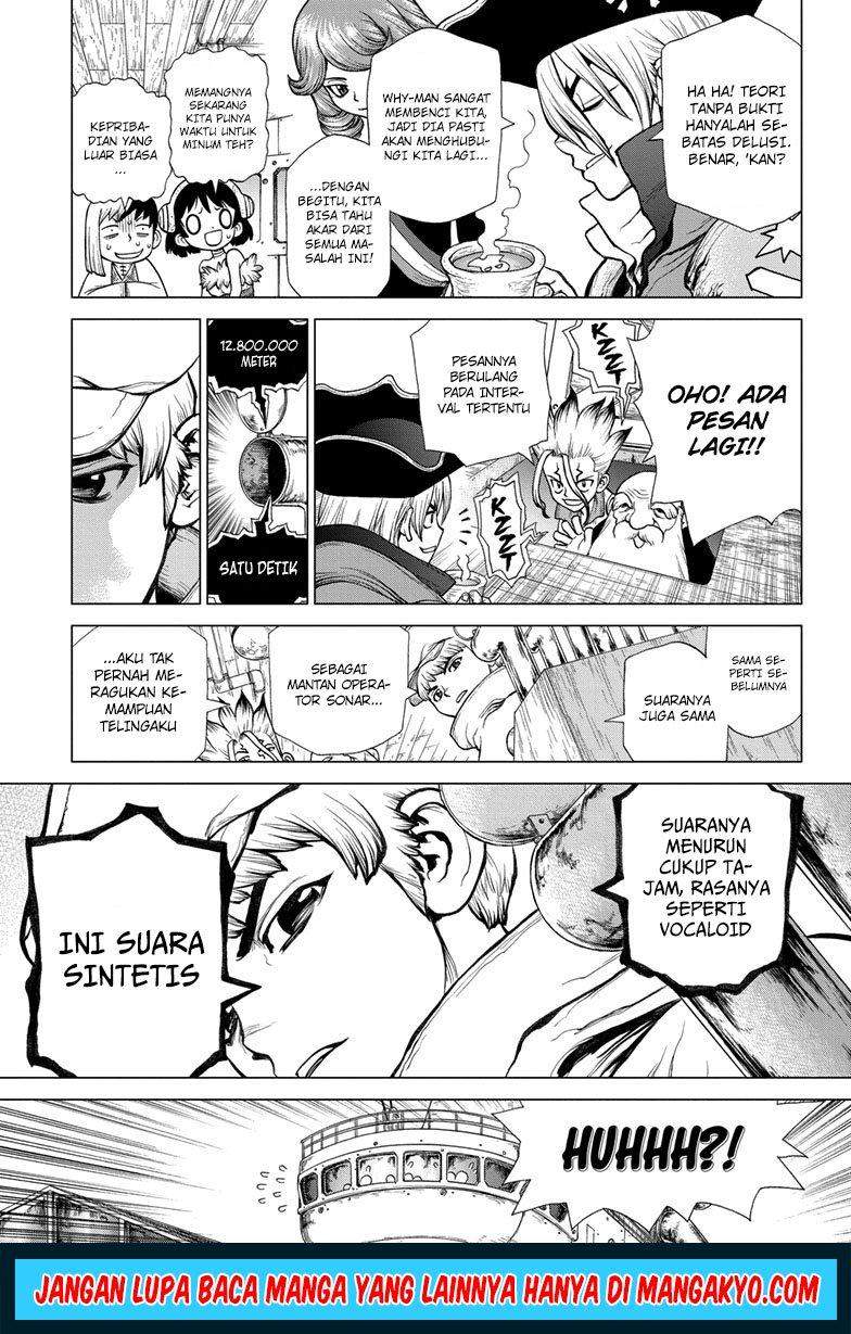 Dr. Stone Chapter 139 Bahasa Indonesia