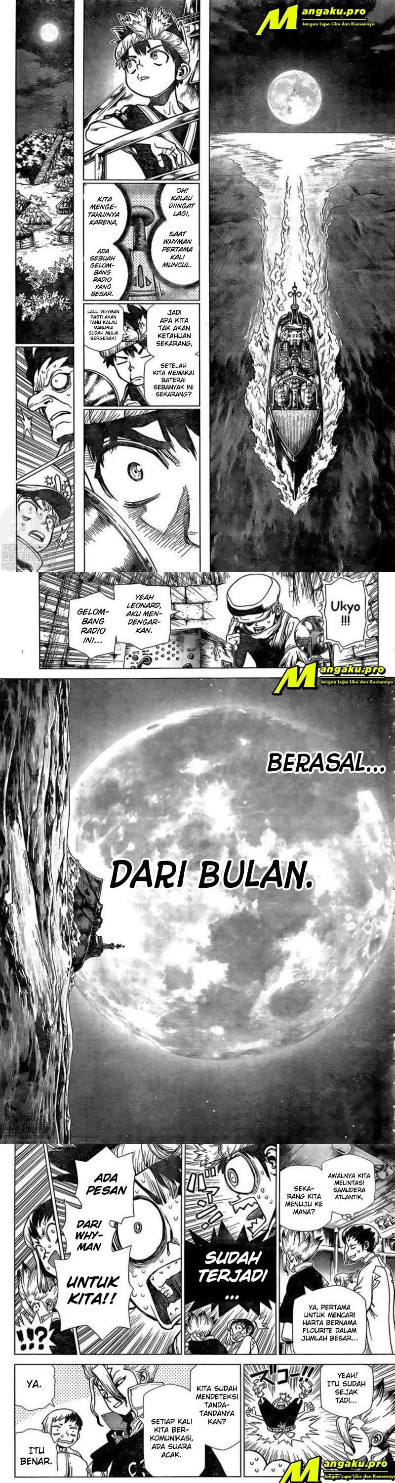 Dr. Stone Chapter 201 Bahasa Indonesia