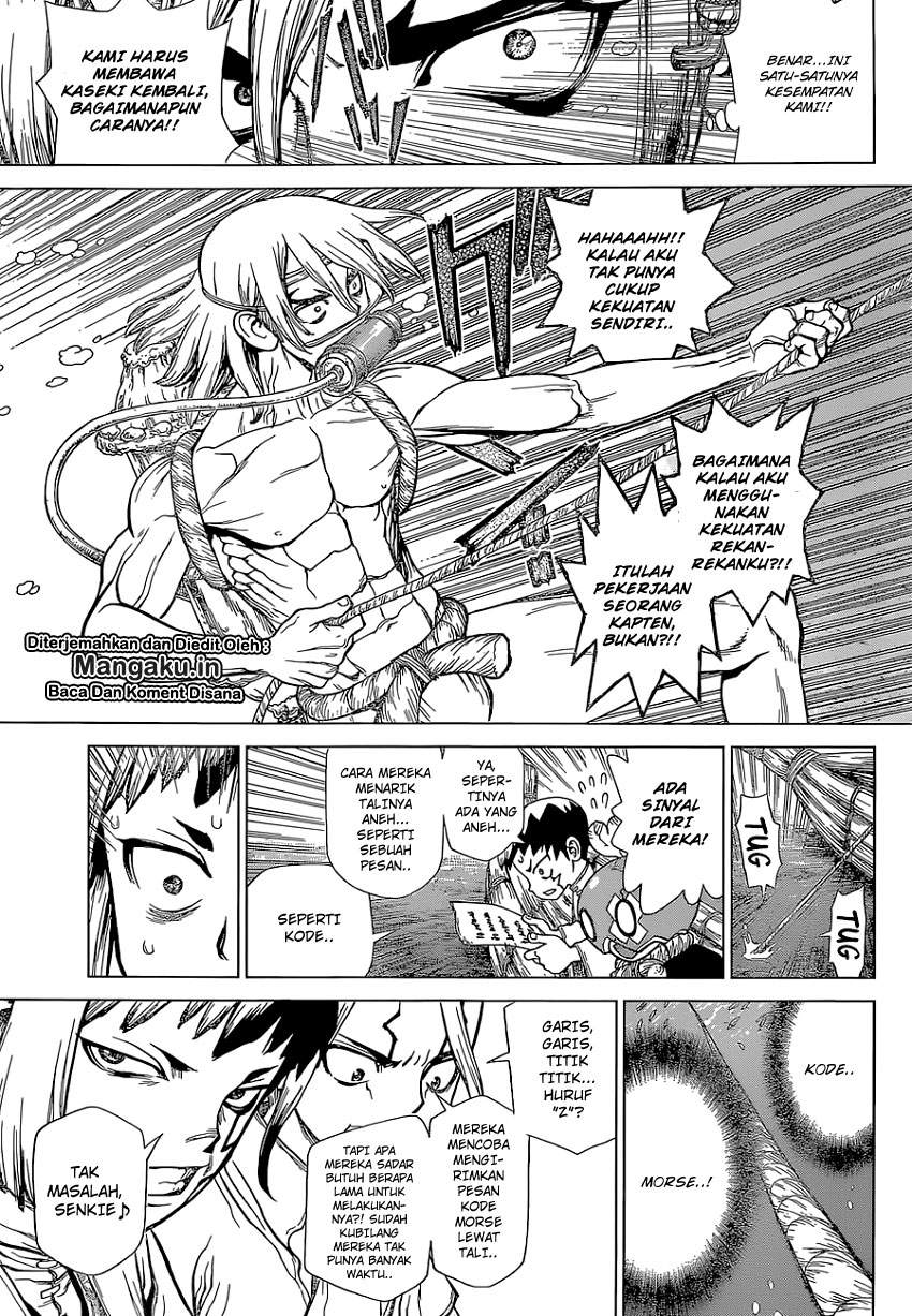 Dr. Stone Chapter 118 Bahasa Indonesia