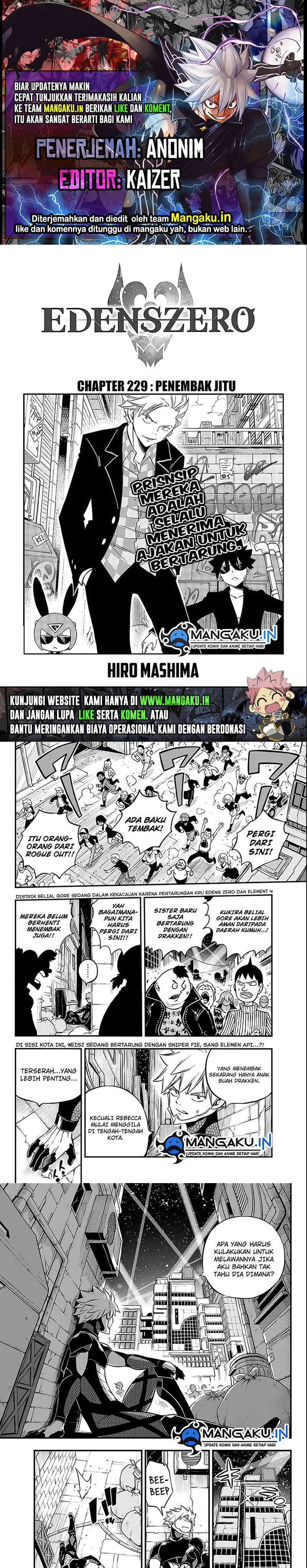 Eden’s Zero Chapter 229 Bahasa Indonesia