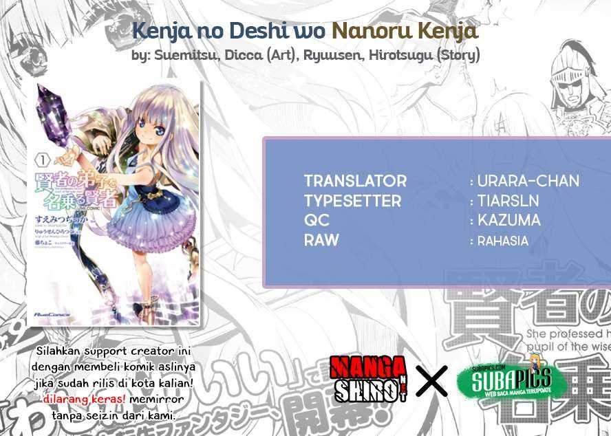 Kenja no Deshi wo Nanoru Kenja The Comic Chapter 10 Bahasa Indonesia