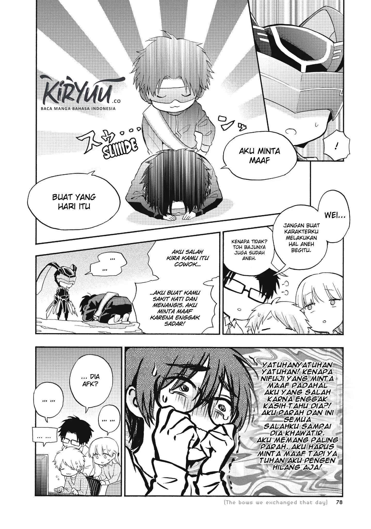 Wotaku ni Koi wa Muzukashii Chapter 37 Bahasa Indonesia