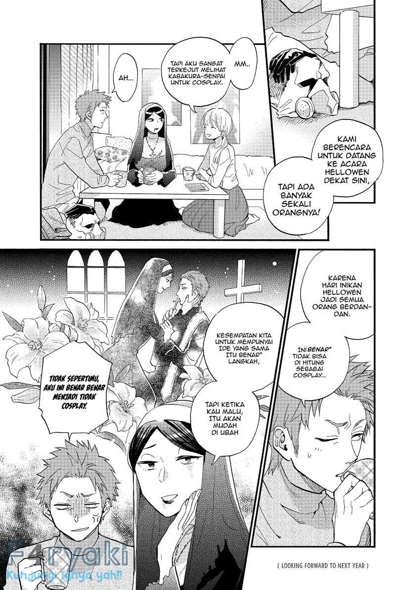 Wotaku ni Koi wa Muzukashii Chapter 48 Bahasa Indonesia