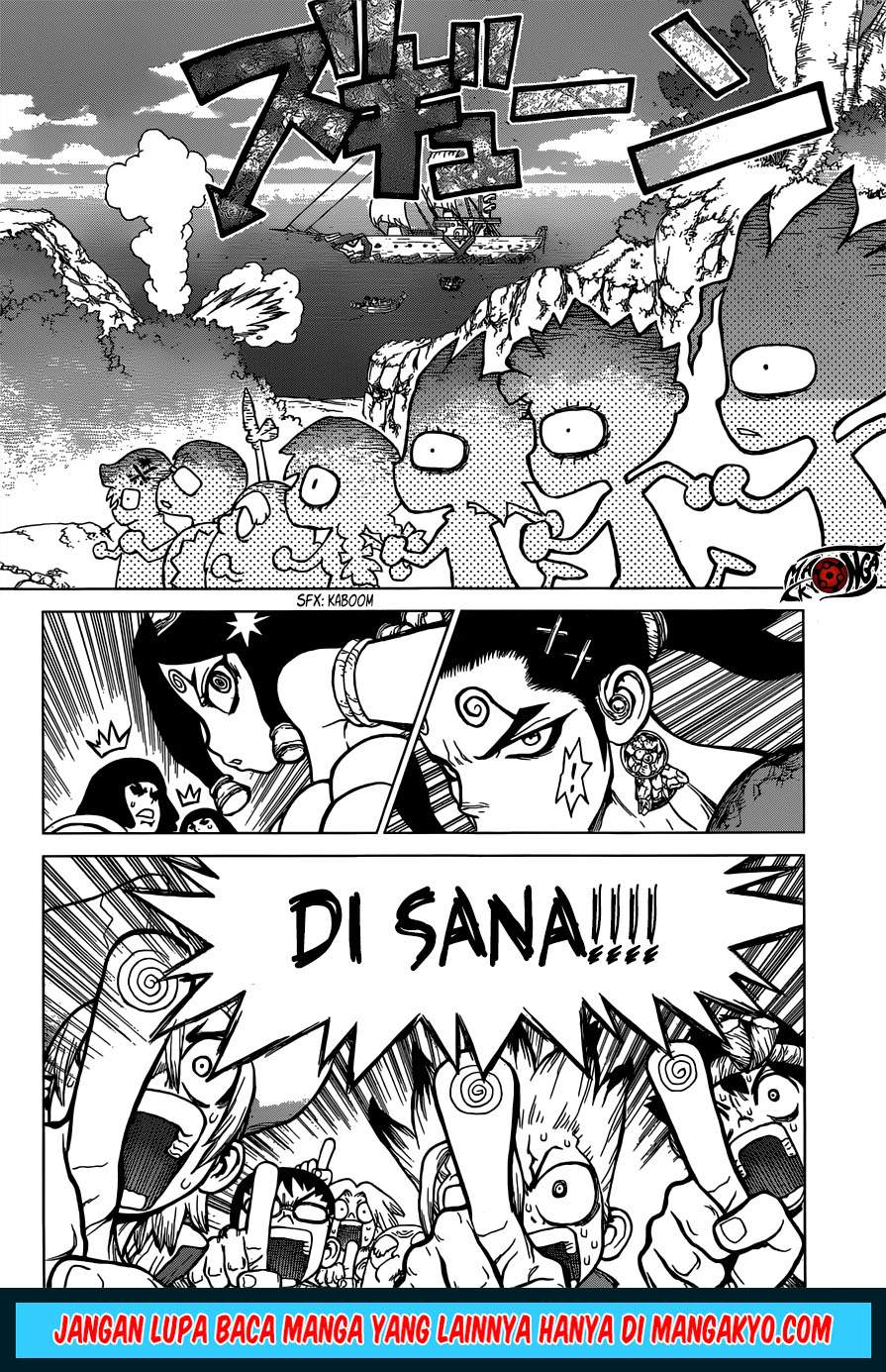 Dr. Stone Chapter 128 Bahasa Indonesia
