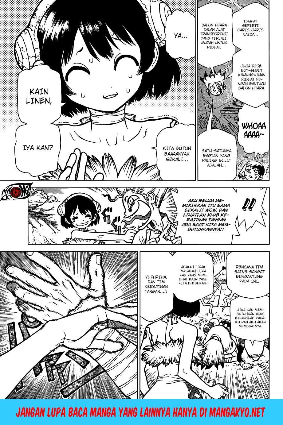 Dr. Stone Chapter 87 Bahasa Indonesia