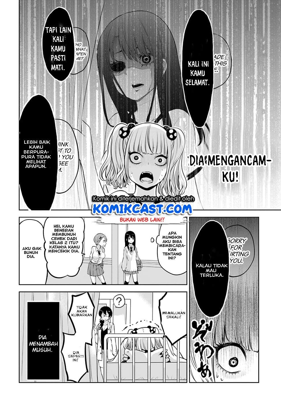 The Girl Who See It (Mieruko-chan) Chapter 12 Bahasa Indonesia