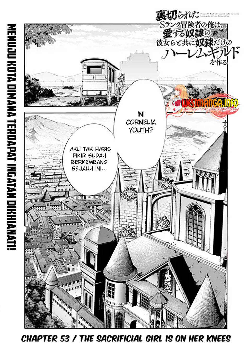 Uragirareta S Rank Boukensha no Ore wa, Aisuru Dorei no Kanojora to Tomoni Dorei dake no Harem Guild o Tsukuru Chapter 53 Bahasa Indonesia