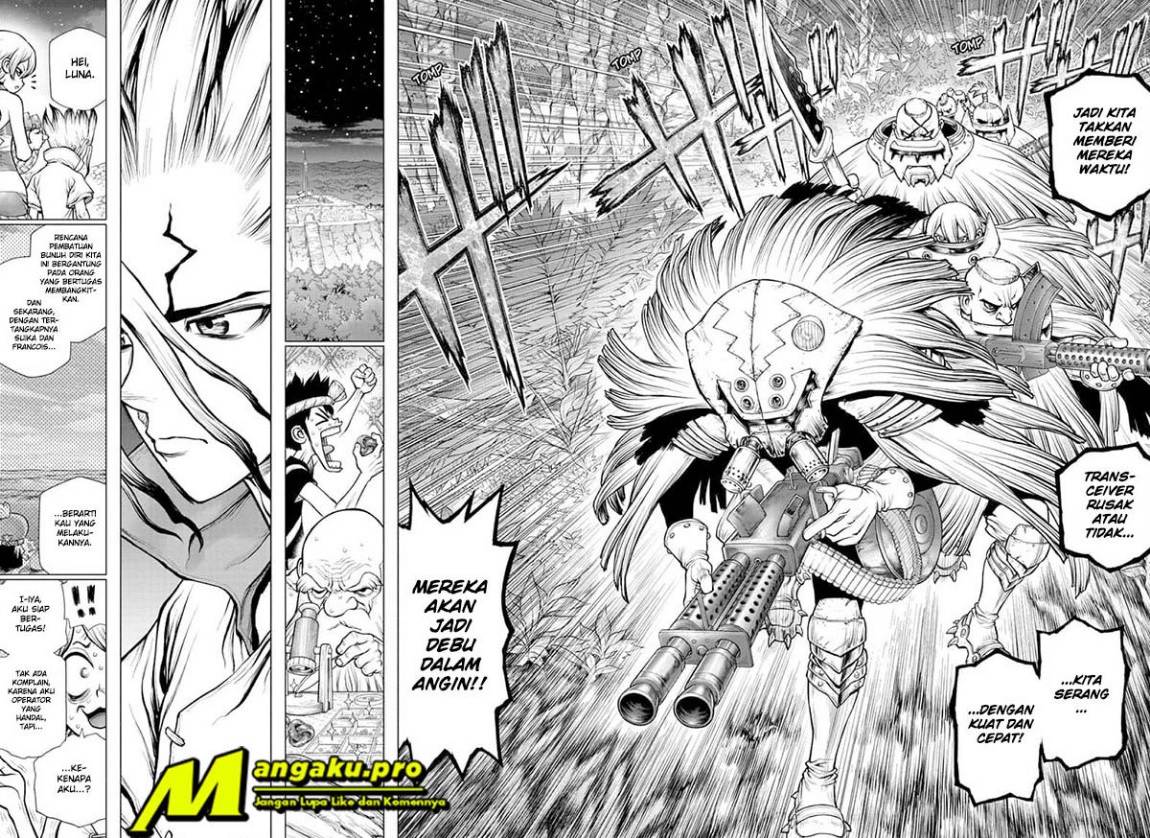 Dr. Stone Chapter 189 Bahasa Indonesia