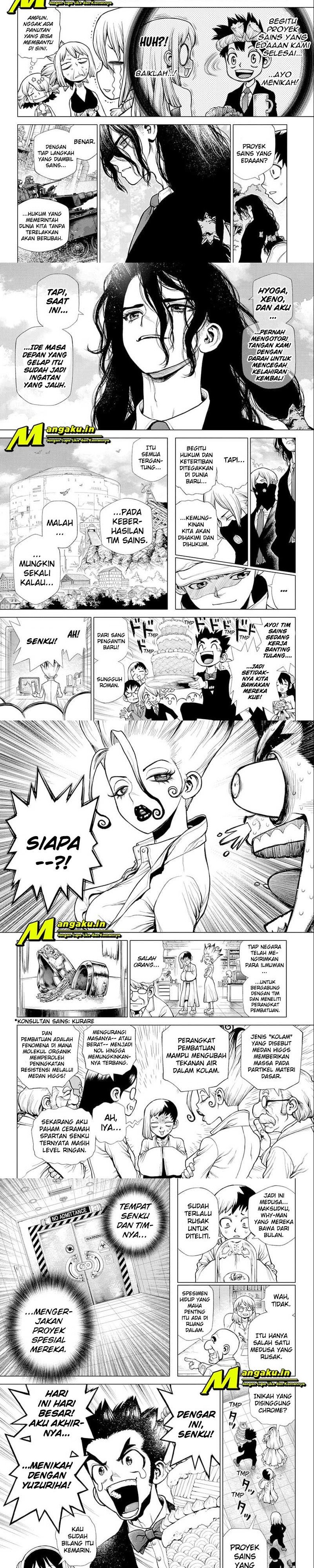 Dr. Stone Chapter 232 end Bahasa Indonesia