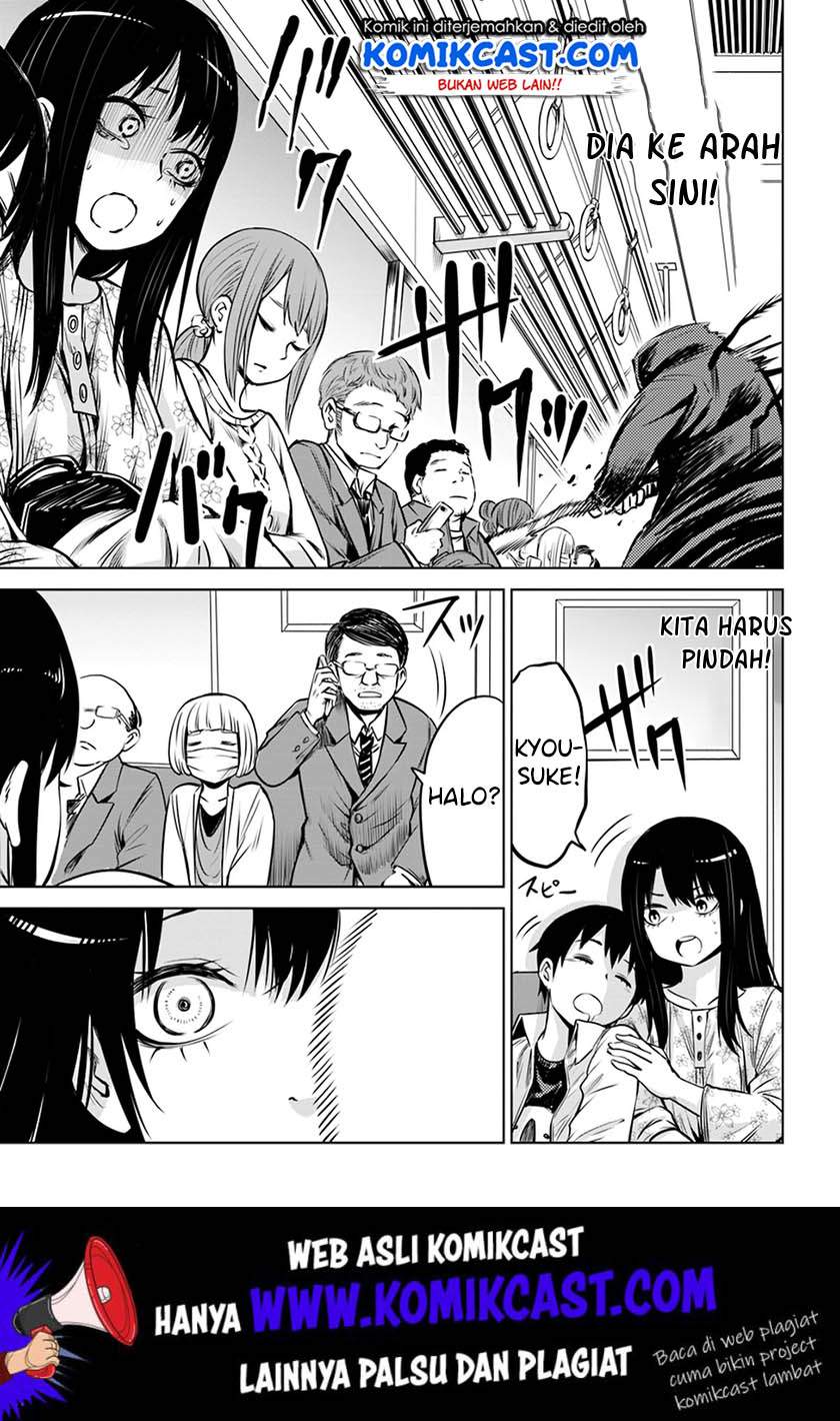 The Girl Who See It (Mieruko-chan) Chapter 15 Bahasa Indonesia