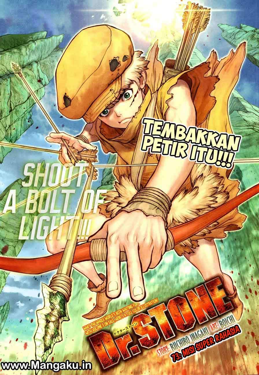 Dr. Stone Chapter 73 Bahasa Indonesia