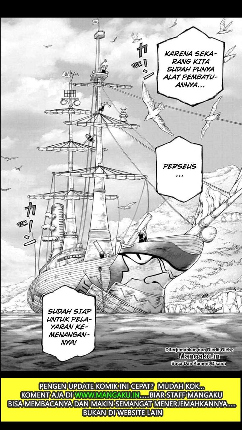 Dr. Stone Chapter 138 Bahasa Indonesia