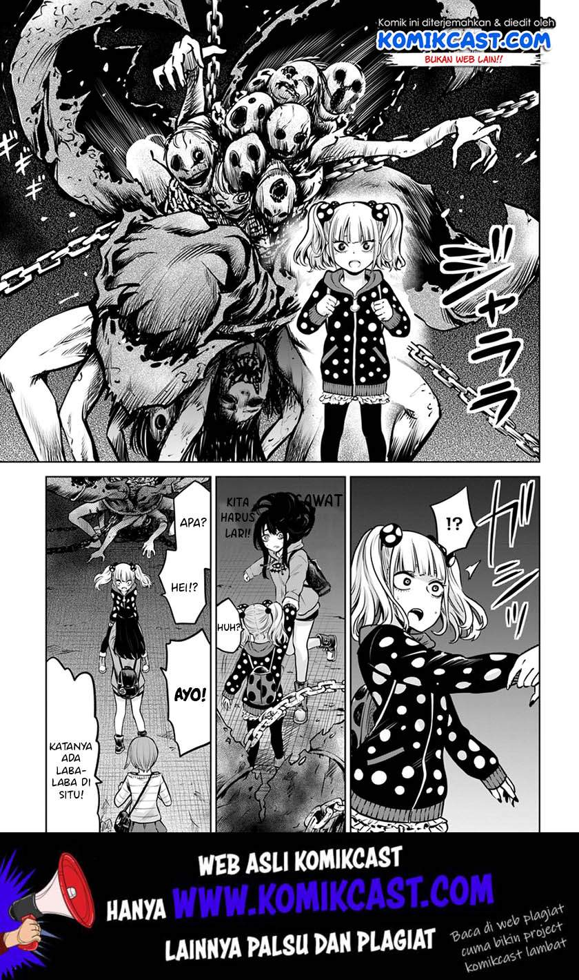 The Girl Who See It (Mieruko-chan) Chapter 14.2 Bahasa Indonesia