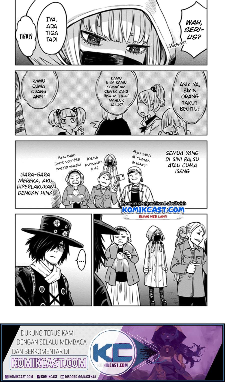 The Girl Who See It (Mieruko-chan) Chapter 32 Bahasa Indonesia