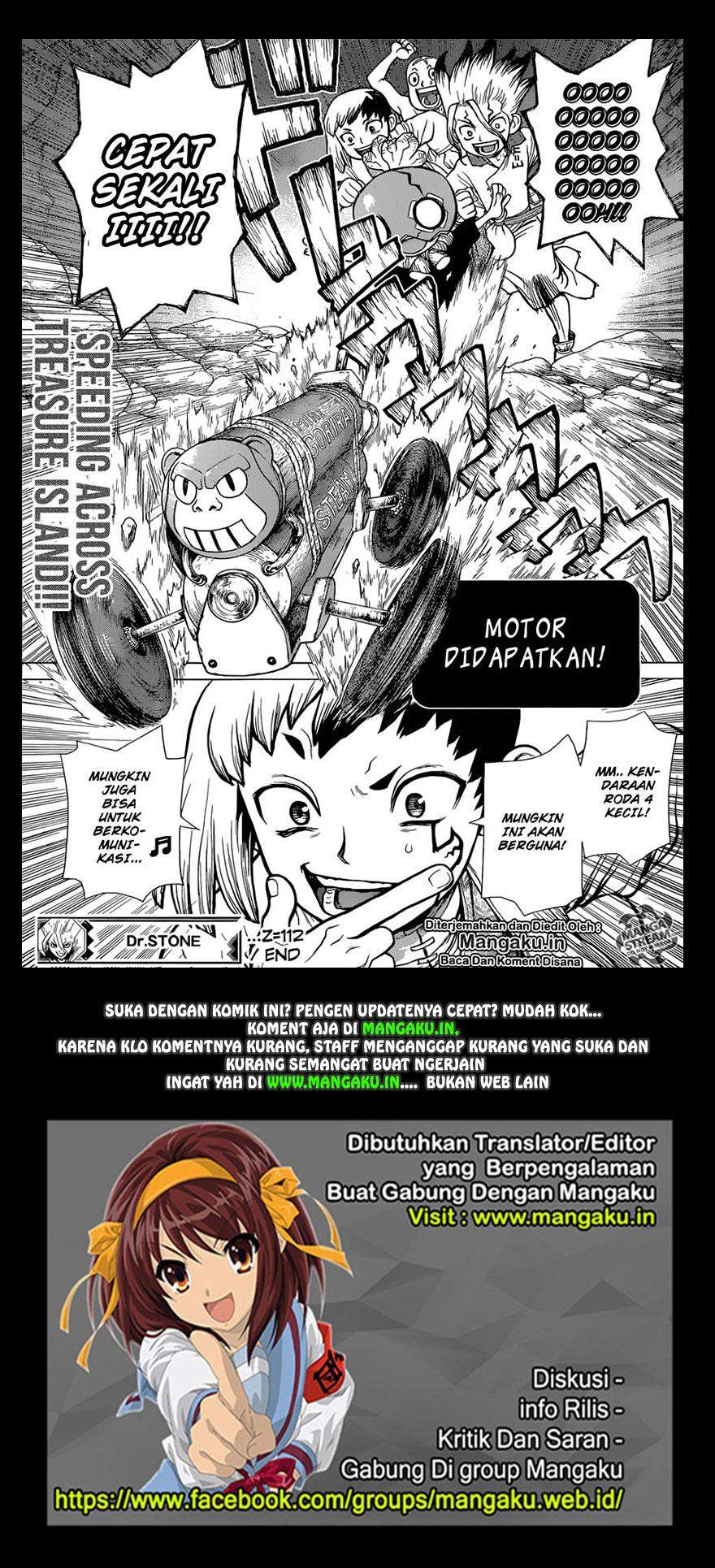 Dr. Stone Chapter 112 Bahasa Indonesia