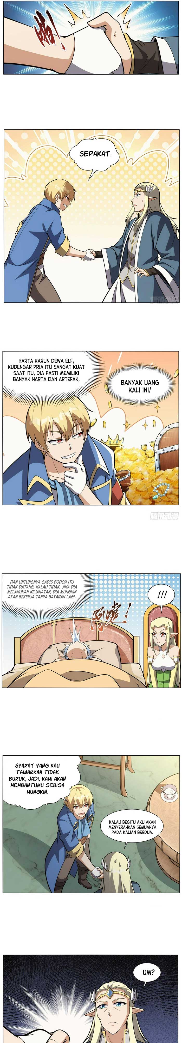 The Demon King Who Lost His Job Chapter 338 Bahasa Indonesia