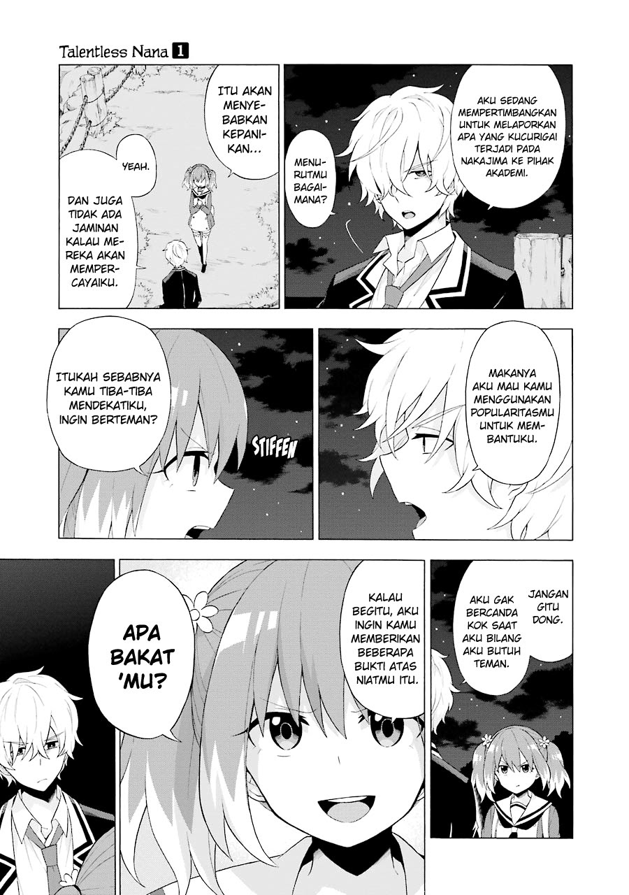 Talentless Nana Chapter 04.1 Bahasa Indonesia