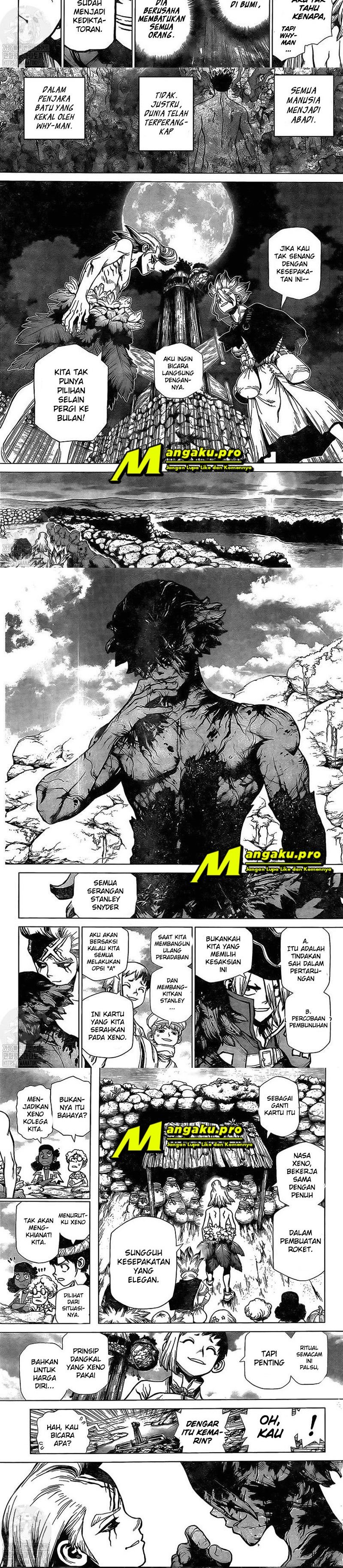 Dr. Stone Chapter 198 Bahasa Indonesia