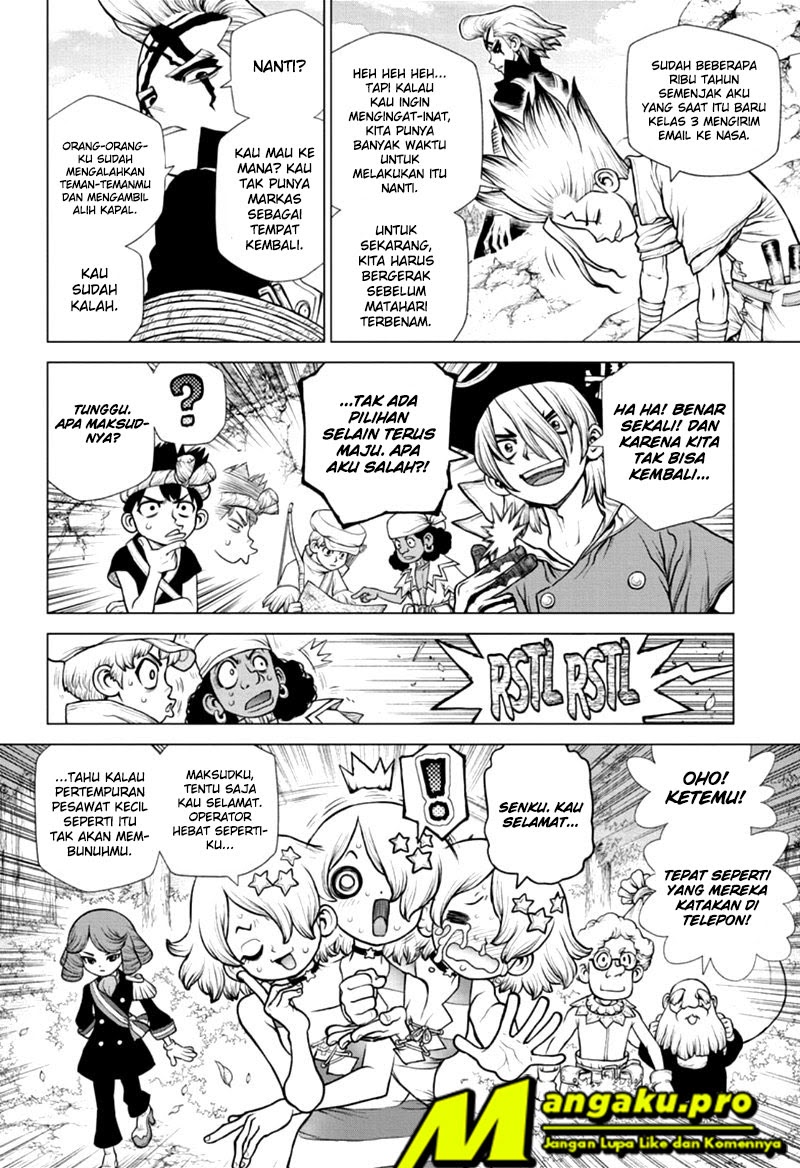 Dr. Stone Chapter 168 Bahasa Indonesia