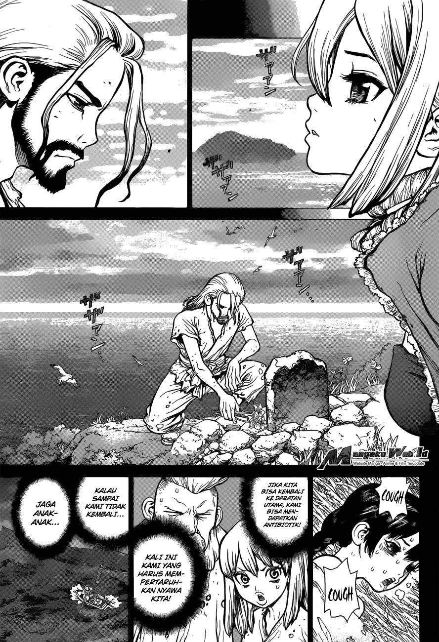 Dr. Stone Chapter 45 Bahasa Indonesia